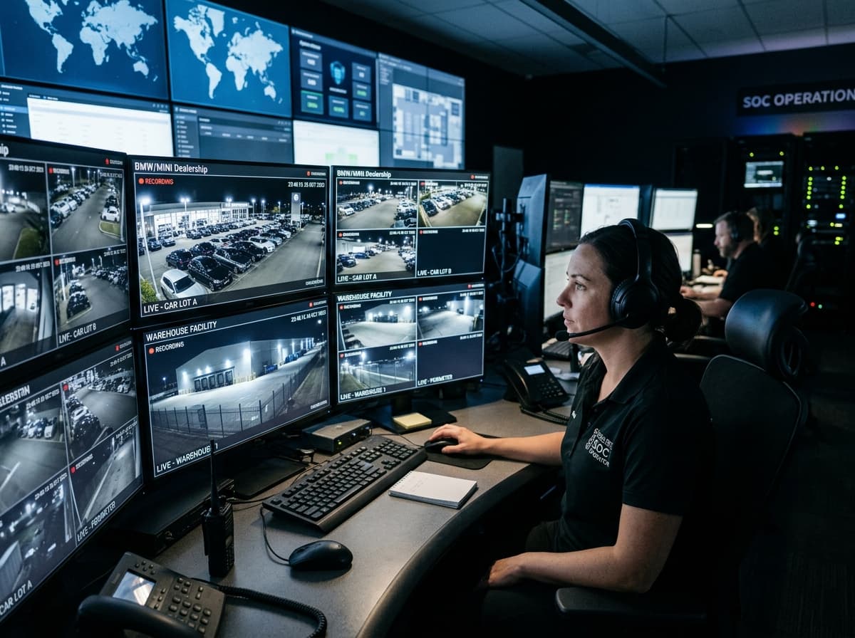 Crest Surveillance Security Monitoring Operations Center